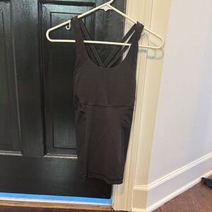 lululemon athletica Black Strappy Performance Tank